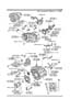 Diagram TRANSMISSION CASE (MANUAL TRANSMISSION) (4WD) for your 1989 Mazda