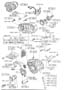 Diagram TRANSFER CASE (AUTOMATIC TRANSMISSION) (4WD) for your 1996 Mazda