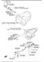 Diagram AUTOMATIC TRANSMISSION MANUAL LINKAGE SYSTEM for your Mazda