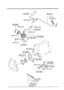 Diagram OIL PUMP & FILTER (2600CC)('89 MODEL) for your Mazda