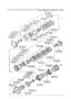 Diagram CLUTCHES & PLANETARY GEARS (AUTOMATIC) (2600CC)(4X4) for your 1990 Mazda