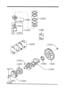 Diagram PISTON,CRANKSHAFT & FLYWHEEL (3000CC) for your 2018 Mazda CX-9
