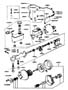 Diagram TANDEM MASTER CYL. & VACUUM POWER ASSIST SYSTEM for your 1996 Mazda Millenia