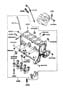 Diagram CYLINDER BLOCK for your Mazda