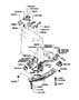 Diagram ENGINE & TRANSMISSION MOUNTINGS for your Mazda 323