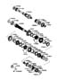 Diagram TRANSMISSION GEARS (5-SPEED, MANUAL) for your 2017 Mazda 6