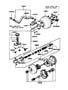 Diagram TANDEM MASTER CYLINDER & POWER BRAKE for your Mazda Miata