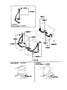 Diagram SEAT BELTS for your 1999 Mazda 626
