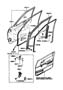 Diagram FRONT DOOR (SEDAN) for your Mazda Miata