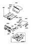 Diagram FLOOR MATS & PADS for your Mazda