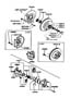 Diagram FRONT AXLE & BRAKES for your Mazda B2200