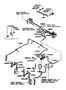 Diagram BRAKE PIPING (REAR DRUM BRAKE) (S, GS) for your Mazda 323