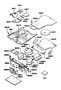 Diagram FLOOR MAT & PADS for your Mazda
