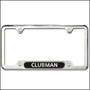 Image of &quot;Clubman&quot; License Plate Frame Chrome image for your 2022 MINI John Cooper Works Clubman  