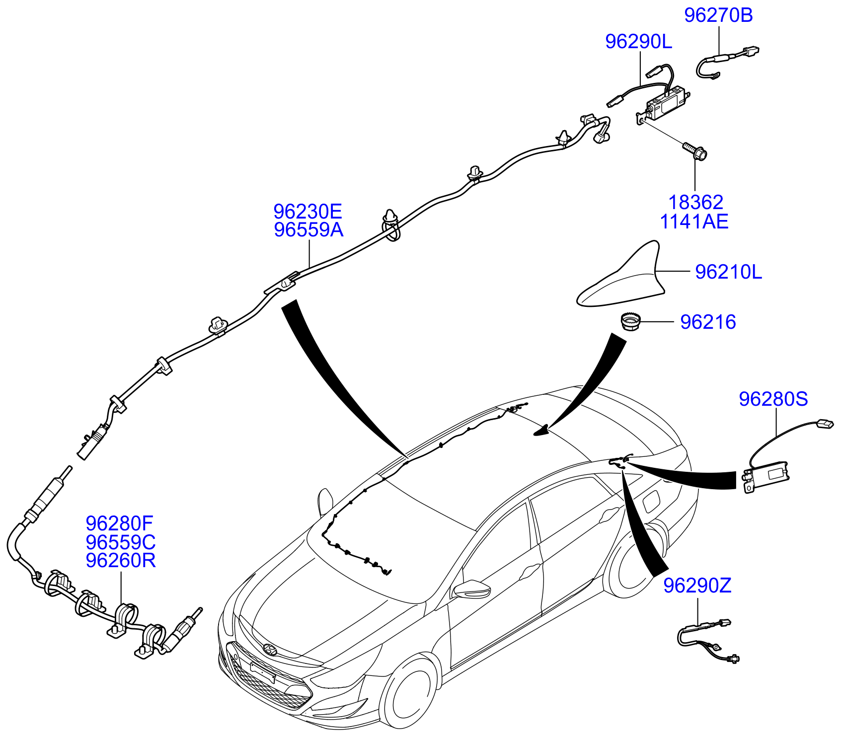 Full size assembly image of ANTENNA (1/1)