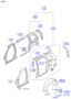 BODY SIDE PANEL & WHEEL GUARD REAR (1/2)
