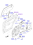 REAR DOOR WINDOW REGULATOR & GLASS (1/1)