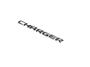 View NAMEPLATE. Charger, Decklid.  Full-Sized Product Image