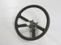 Image of WHEEL. Steering. [JJ] [[Leather Wrapped. image