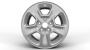 View WHEEL. Aluminum. Front or Rear, Used for: Front And Rear.  Full-Sized Product Image