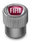 Image of Valve Stem Caps, FIAT. Silver Valve Stem Caps. image for your 2017 Fiat 500E   