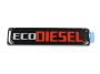 View NAMEPLATE. Eco Diesel. Fender.  Full-Sized Product Image