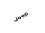 Image of NAMEPLATE. Grille. Jeep. [Black Jeep Grille. image