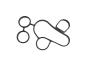 Image of GASKET. Engine Oil Cooler. image for your 2007 Dodge Durango   