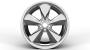 Image of WHEEL. Aluminum. Front or Rear. [20X8.0 Polished Alum. image for your 2019 Dodge Charger   