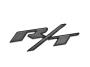 View NAMEPLATE. Grille. R/T. Left.  Full-Sized Product Image