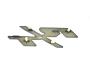 View NAMEPLATE. Grille. R/T. Left.  Full-Sized Product Image