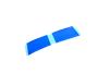 Image of DECAL. Fascia. [DUAL STRIPE - BLUE]. image for your 2009 Dodge Charger   