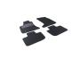 Image of MAT KIT. Used for: Front and rear. Carpet. [Black/Diesel Gray]. image