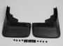 Image of Splash Guards. Black, front, paintable image for your Chrysler