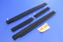 Image of Door Sill Guards. Door Sill Guards, Black. image for your 2017 Jeep Wrangler   