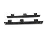 View Cab Length Running Boards, Quad Cab, Gloss Black Full-Sized Product Image