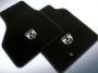 Image of Floor Mats, Front, Premium -- Crew/Mega (Black - DX9). Front, Crew and Mega Cab. image for your Jeep