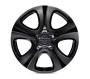 Image of Wheel. 18 Alloy Jet black Satin. image for your 2017 Fiat 500X   