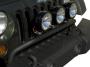 Image of Grille. Frame mounted light bar. image for your Jeep Wrangler  