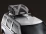 View Thule Tahoe roof top cargo bag with 17 cubic feet capacity, their most spacious, Includes a storage bag with carrying strap. May require Sport-Utility Bars for tie down points. Full-Sized Product Image