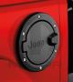 Image of Fuel Filler Door. Satin Black Fuel Filler. image for your Jeep Wrangler  