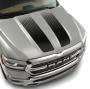 Image of Black Hood Graphic - Standard Hood. ItÆs all about adding. image for your 2022 Ram 1500   