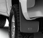 Image of Rear Heavy Duty Rubber Splash Guards for vehicles with Fender Flares. Rear Heavy Duty Rubber. image for your Dodge