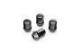 View Black lug nut kit comes with a set of four lug nuts. For a vehicle with a five lug nut pattern, must 
order 5 kits. For a vehicle with six lug nut pattern, must order six kits. Add that extra bit of style to 
your wheels with matching lug nuts. Tested to retain their lustre even when the wheels need to 
be removed occasionally as well as put up with the rigors of the road Full-Sized Product Image