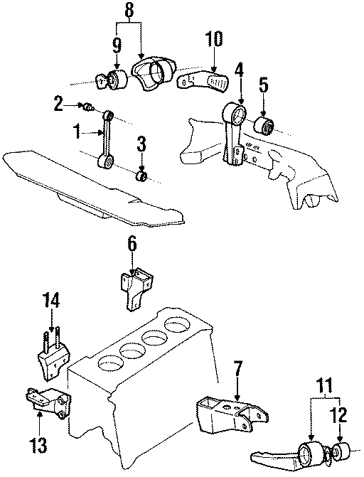 14ENGINE / TRANSAXLE. ENGINE MOUNTING.https://images.simplepart.com/images/parts/motor/fullsize/1000119.png