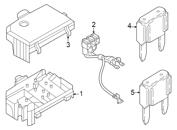 Diagram Fuse & RELAY. for your Genesis GV80  