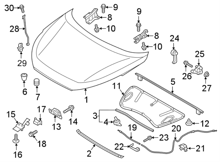 26HOOD & COMPONENTS.https://images.simplepart.com/images/parts/motor/fullsize/1002100.png