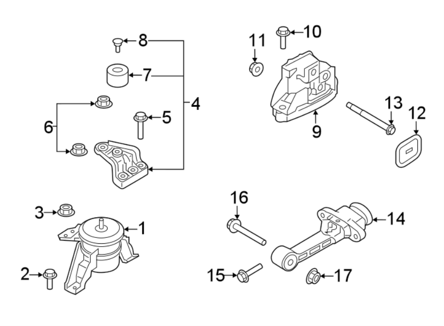 7ENGINE / TRANSAXLE. ENGINE & TRANS MOUNTING.https://images.simplepart.com/images/parts/motor/fullsize/1002280.png