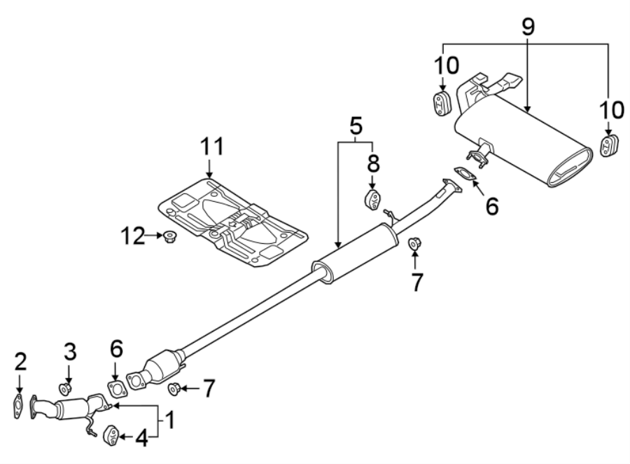 1Exhaust system. Exhaust components.https://images.simplepart.com/images/parts/motor/fullsize/1002308.png