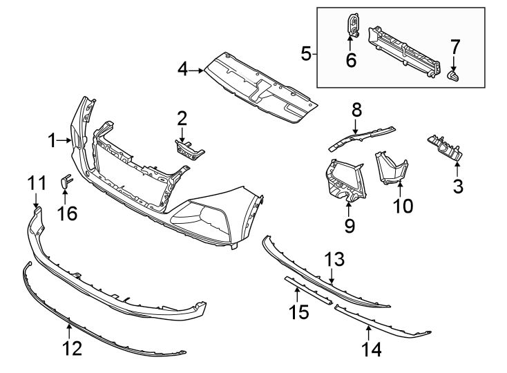 11Front bumper & grille. Bumper & components.https://images.simplepart.com/images/parts/motor/fullsize/1003010.png